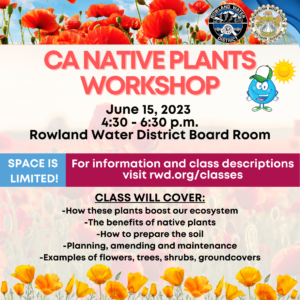 CA Native Plants Workshop